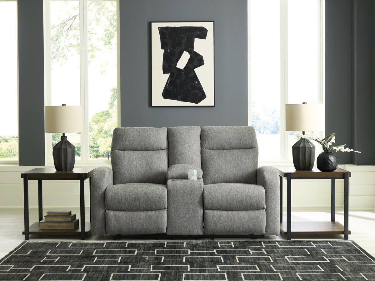 Warmstead Furniture - Ashley Furniture - Gauntlet Living Room - Rocker Recliner / Sterling - PC4220425