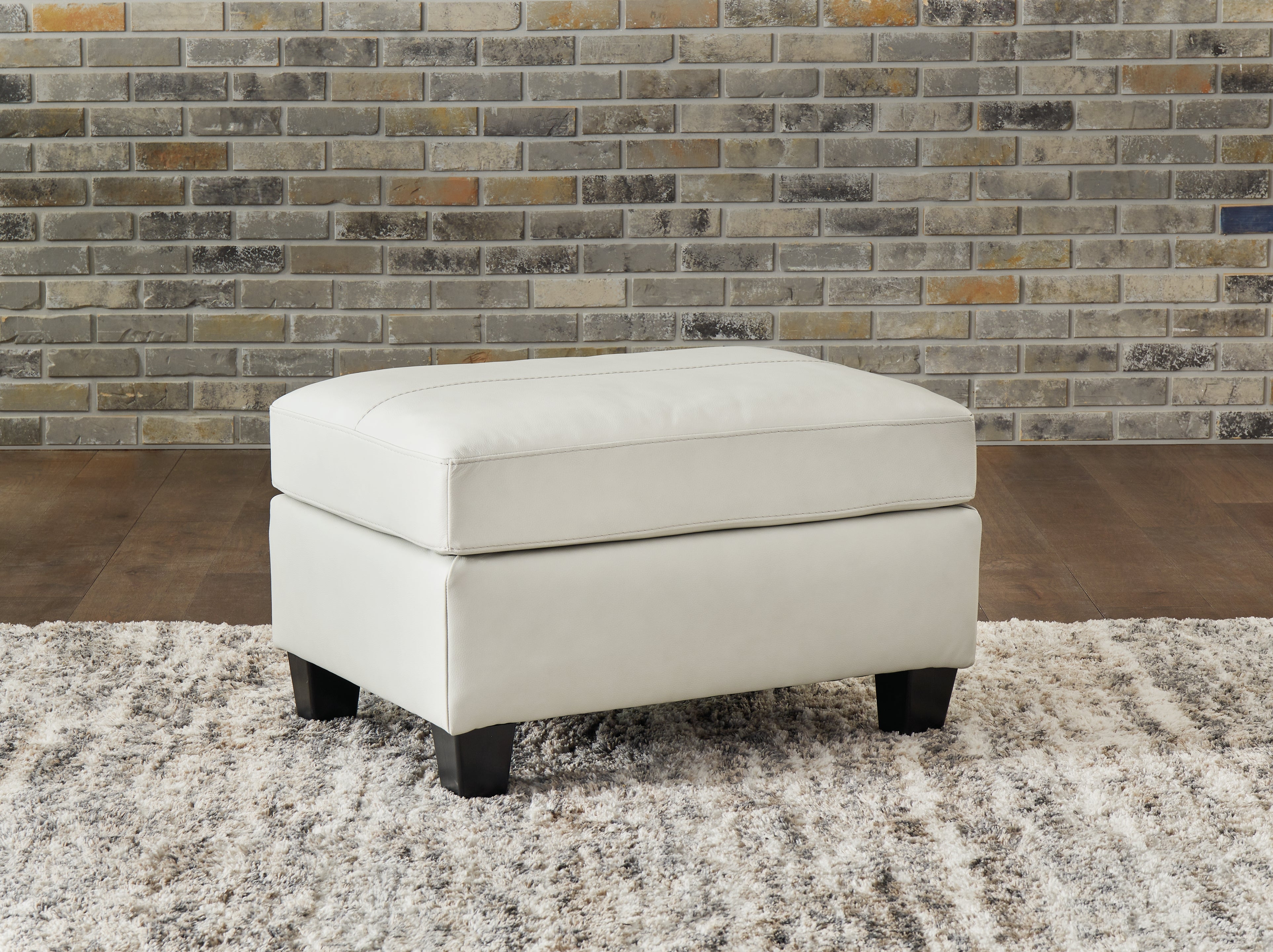 Warmstead Furniture - Ashley Furniture - Genoa Living Room - Ottoman / Coconut - 4770414