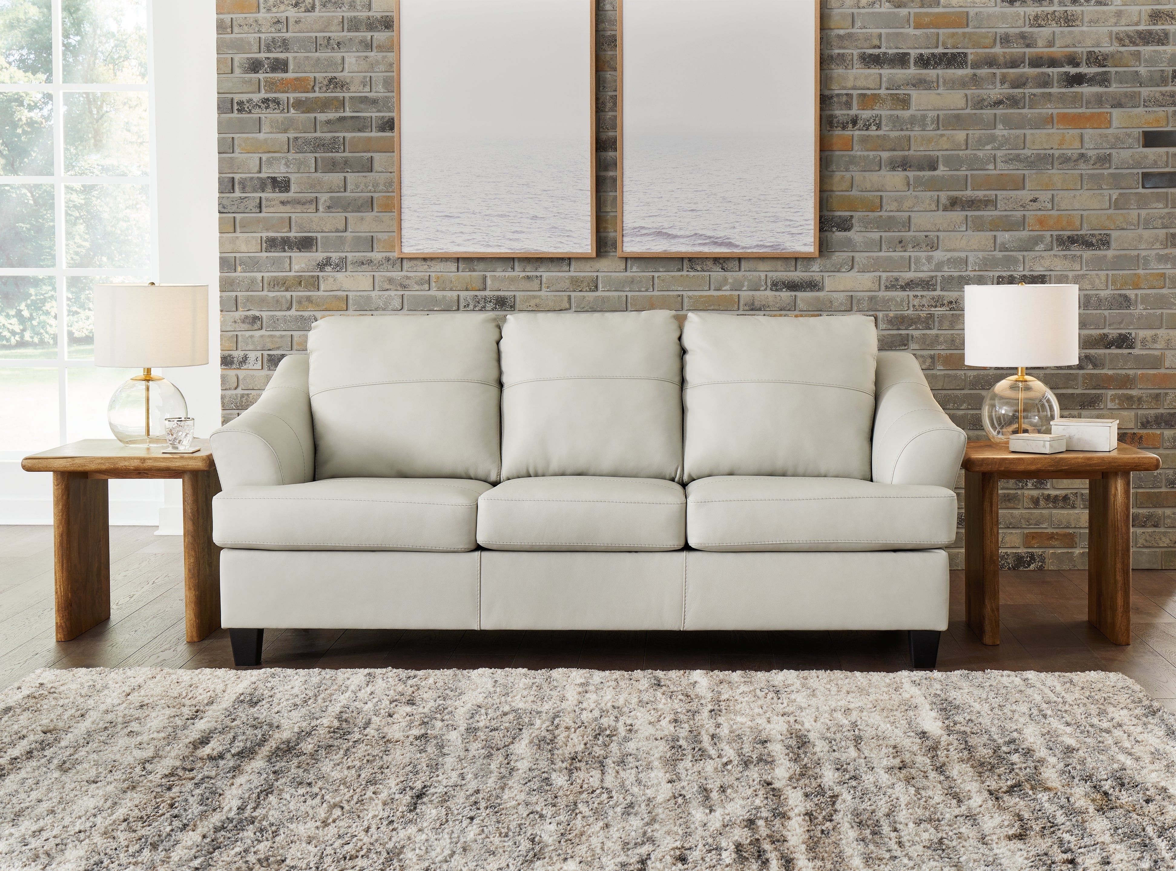 Warmstead Furniture - Ashley Furniture - Genoa Living Room - Sofa / Coconut - 4770438