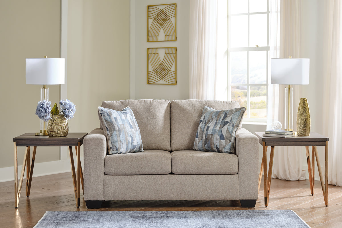 Warmstead Furniture - Ashley Furniture - Deltona Living Room - Rocker Recliner / Parchment - 5120425