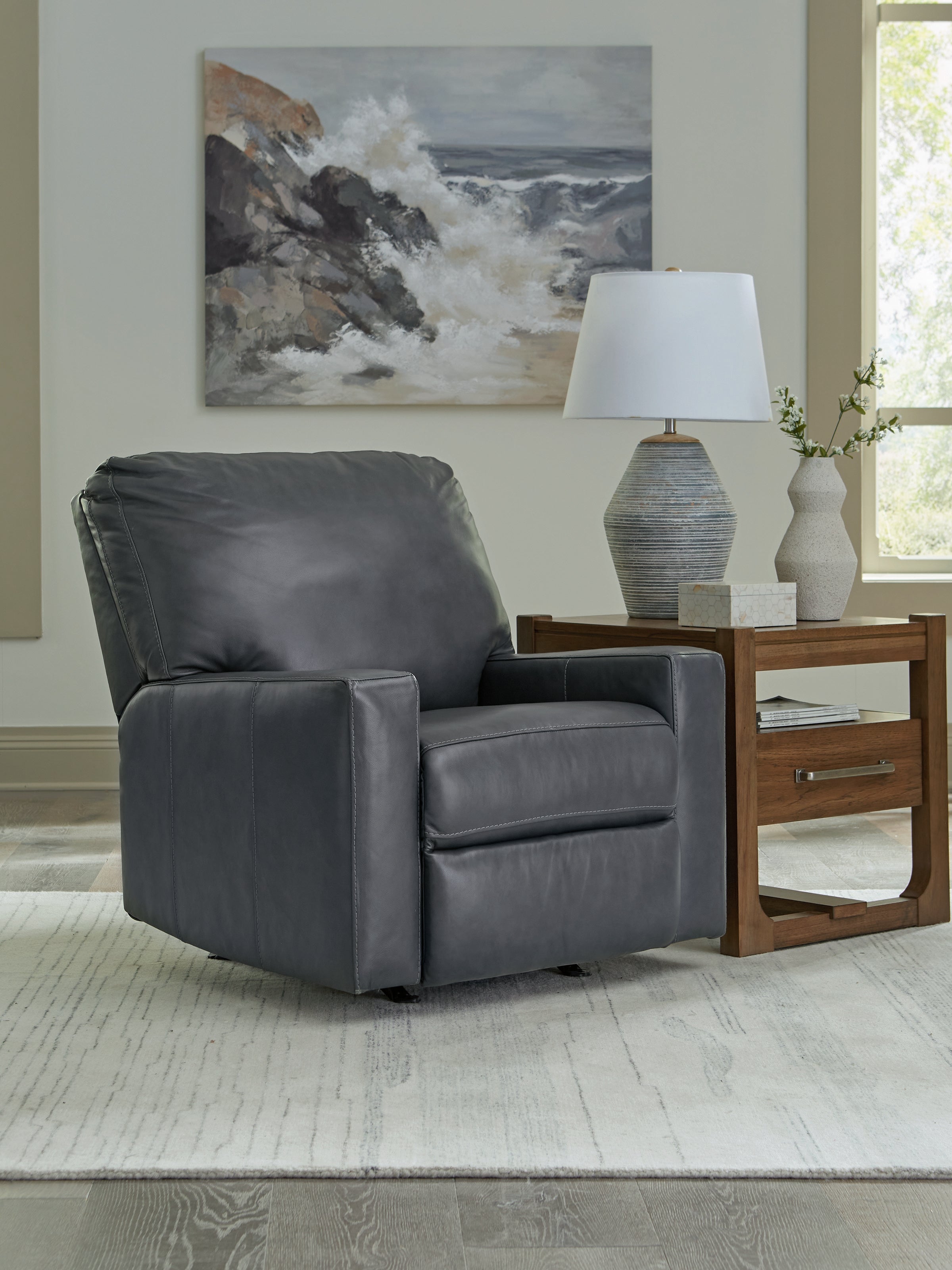 Warmstead Furniture - Ashley Furniture - Bolsena Living Room - Rocker Recliner / Admiral - 5560425