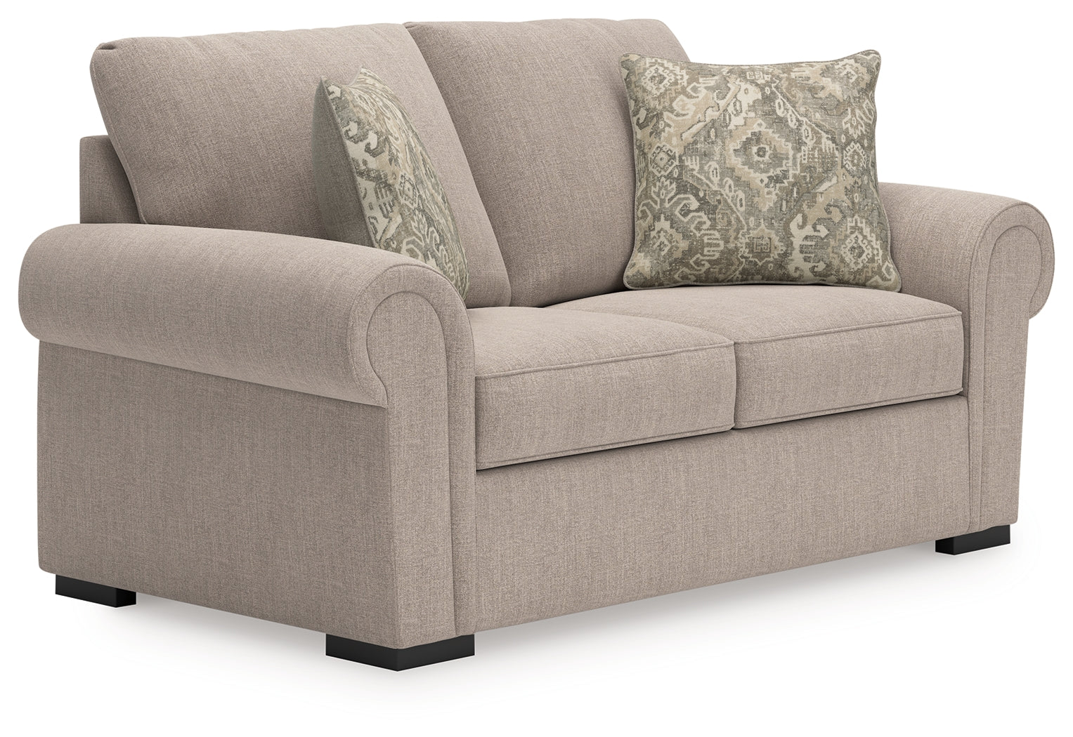 Warmstead Furniture - Ashley Furniture - Sararose Living Room - Loveseat / Heather - 5710235