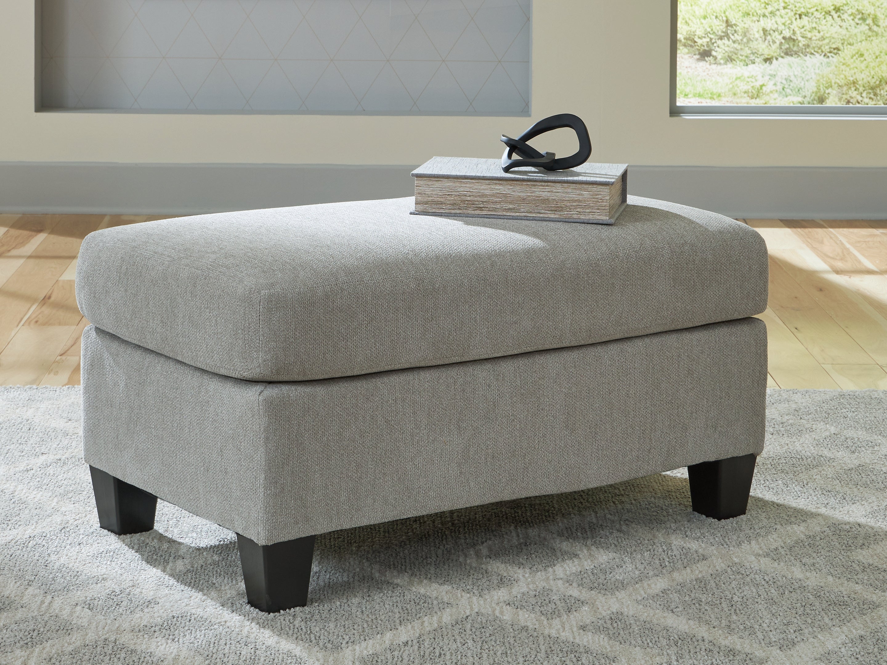 Warmstead Furniture - Ashley Furniture - Willarae Living Room - Ottoman / Taupe - 5980314