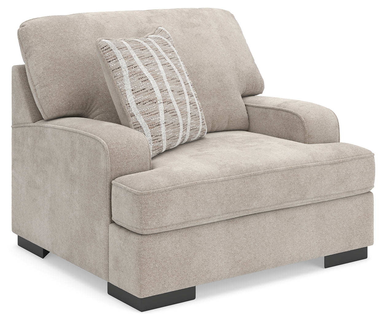 Warmstead Furniture - Ashley Furniture - High Profile Living Room - Chair and a Half / Taupe - 5990223