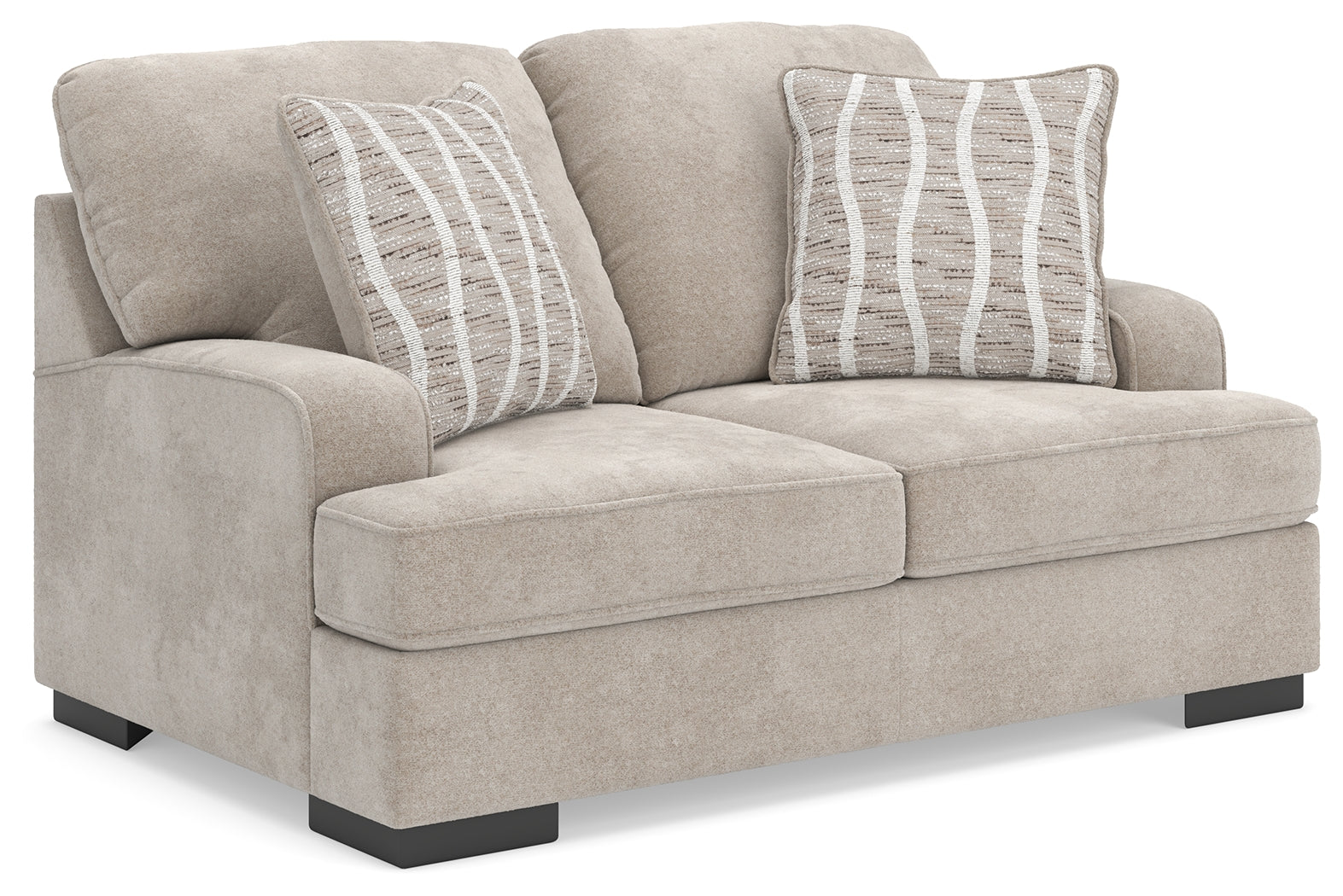 Warmstead Furniture - Ashley Furniture - High Profile Living Room - Loveseat / Taupe - 5990235