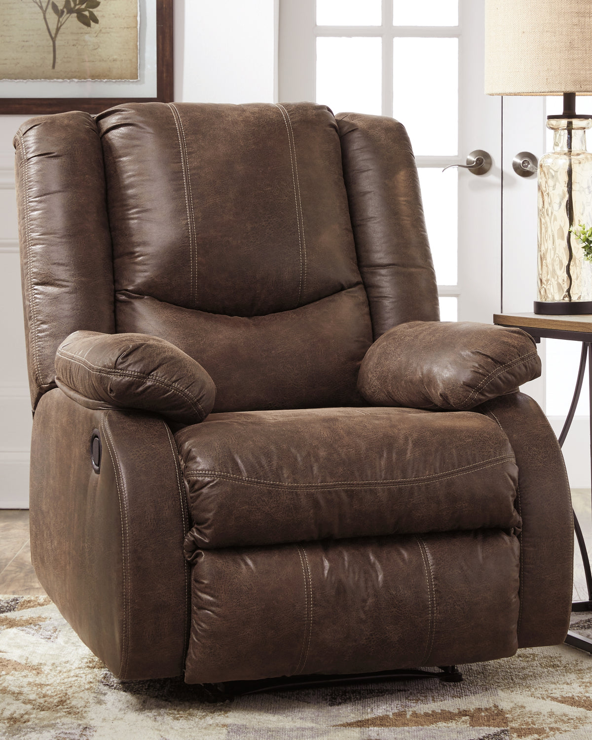 Warmstead Furniture - Ashley Furniture - Bladewood Living Room - Zero Wall Recliner / Coffee - 6030529
