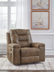 Warmstead Furniture - Ashley Furniture - Stockworth Living Room - Rocker Recliner / Granite - PC6560525