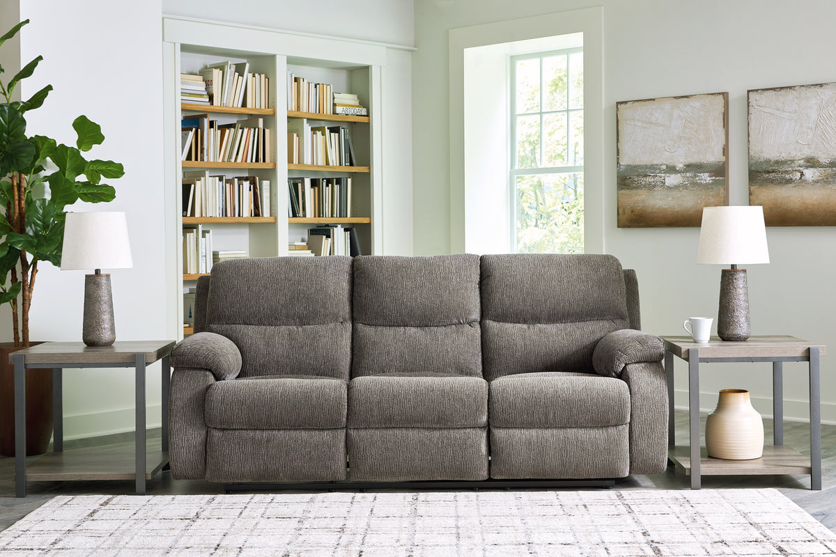 Warmstead Furniture - Ashley Furniture - Scranto Living Room - Rocker Recliner / Brindle - 6650225