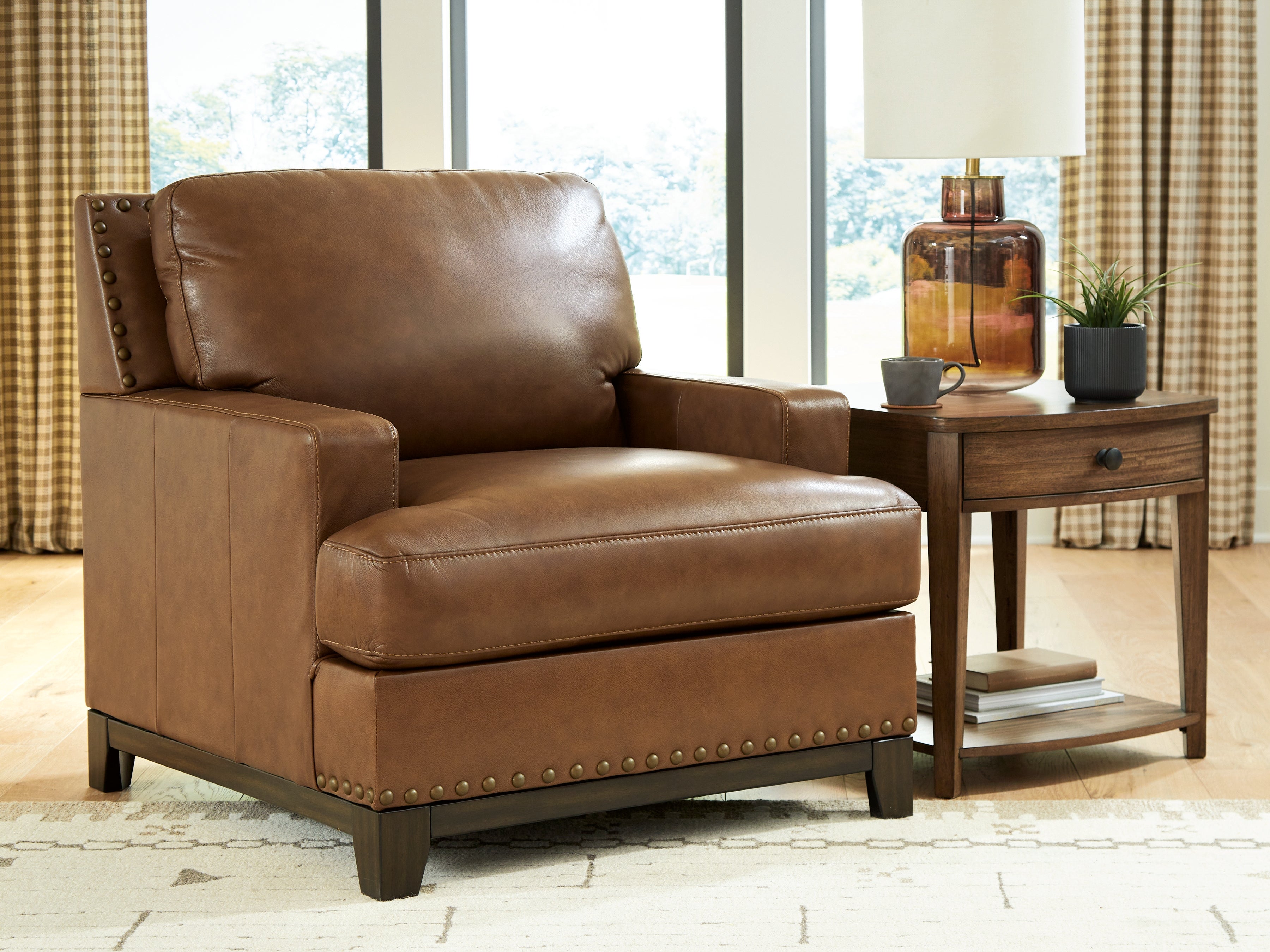 Warmstead Furniture - Ashley Furniture - Saonara Living Room - Chair / Amber - PC7310920