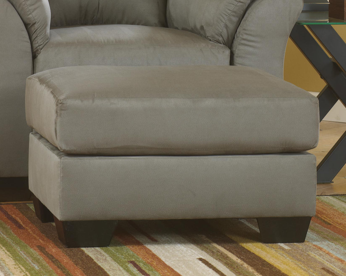 Warmstead Furniture - Ashley Furniture - Darcy Living Room - Rocker Recliner / Cobblestone - 7500525