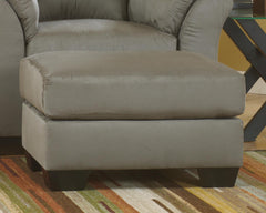 Warmstead Furniture - Ashley Furniture - Darcy Living Room - Rocker Recliner / Cobblestone - 7500525