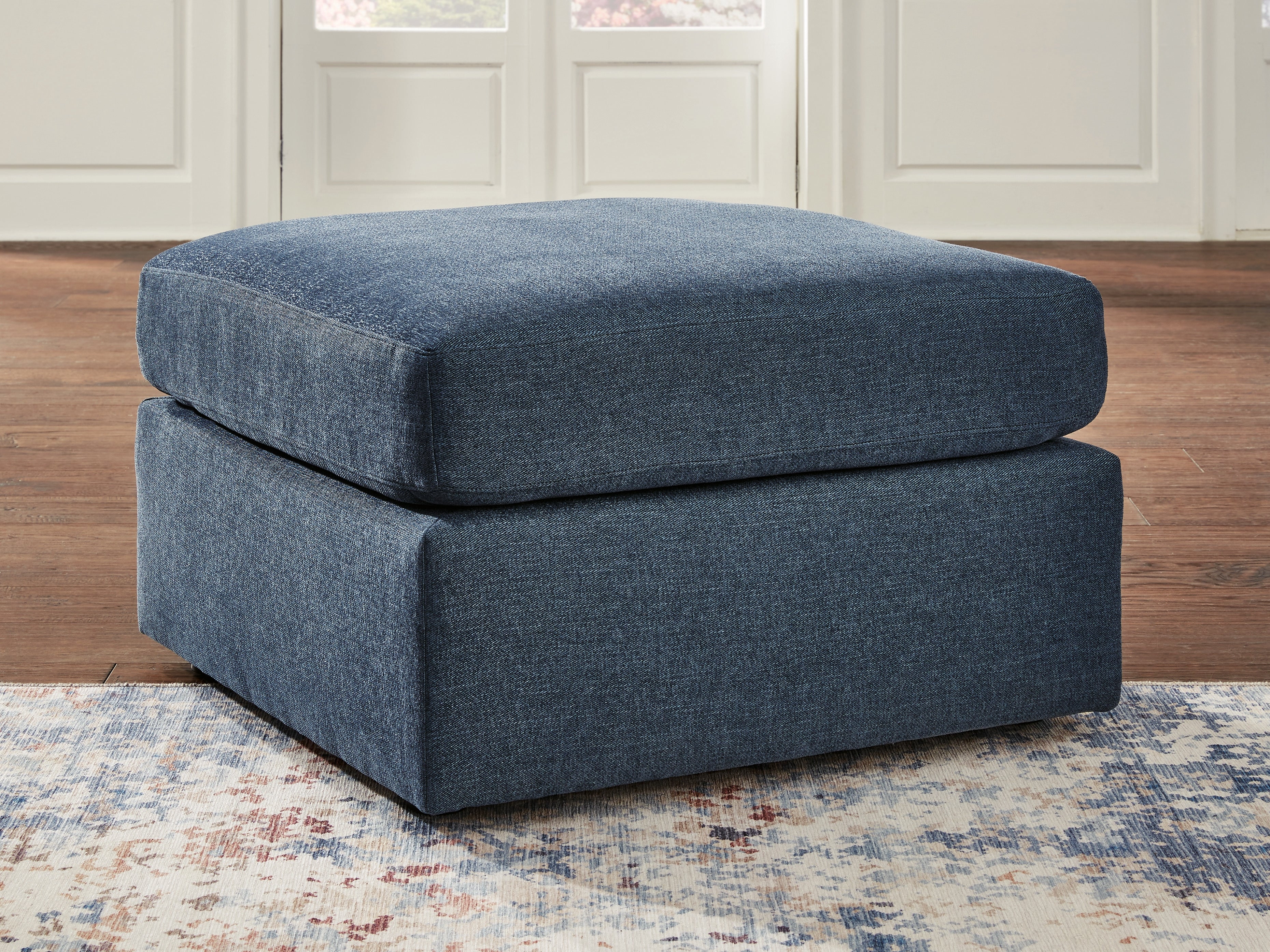 Warmstead Furniture - Ashley Furniture - Modmax Living Room - Oversized Accent Ottoman / Ink - 9210108