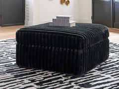 Warmstead Furniture - Ashley Furniture - Midnight-Madness Living Room - Sofa / Onyx - 9810338