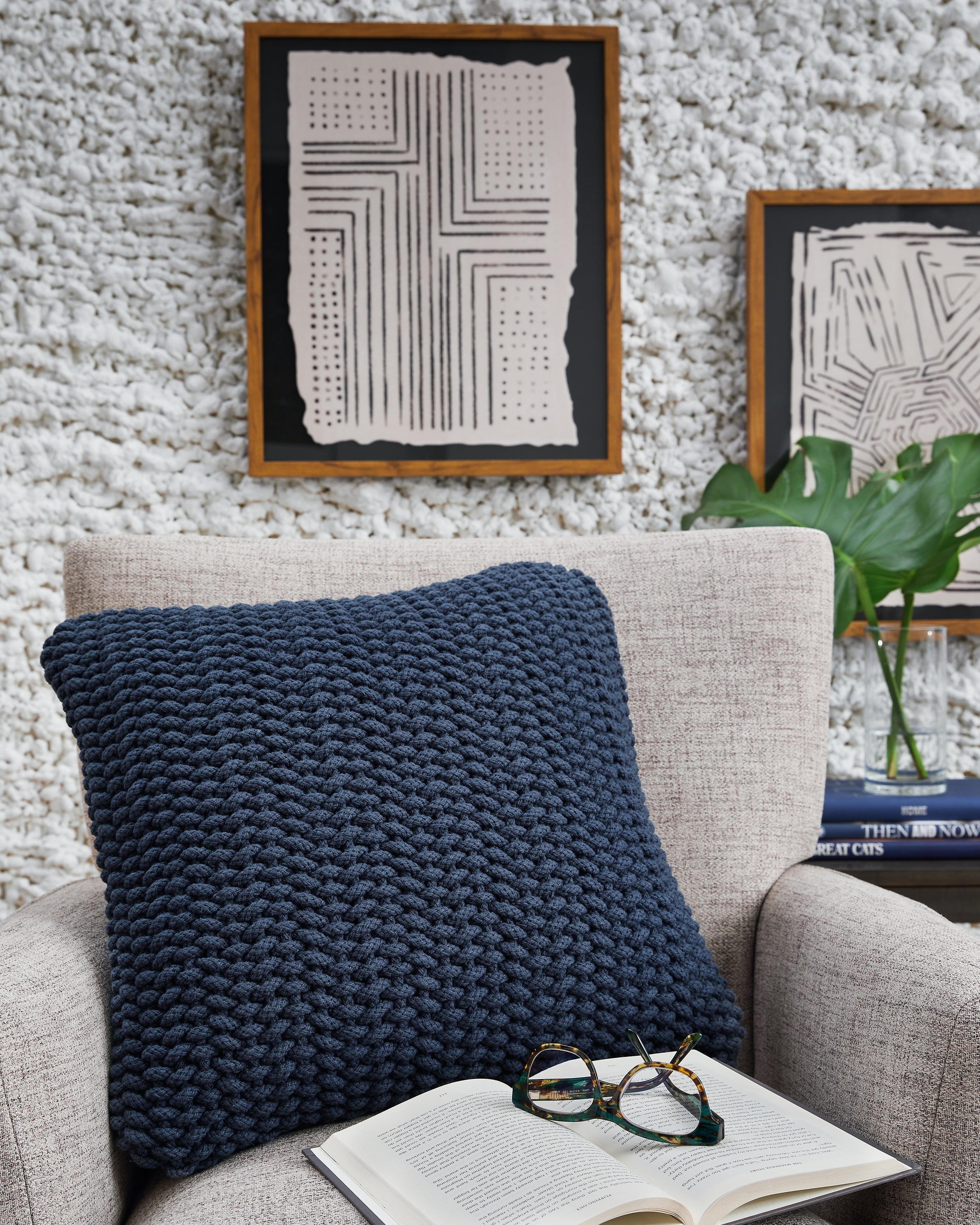 Warmstead Furniture - Ashley Furniture - Renemore Pillows - Pillow (4/CS) / Blue - A1000473