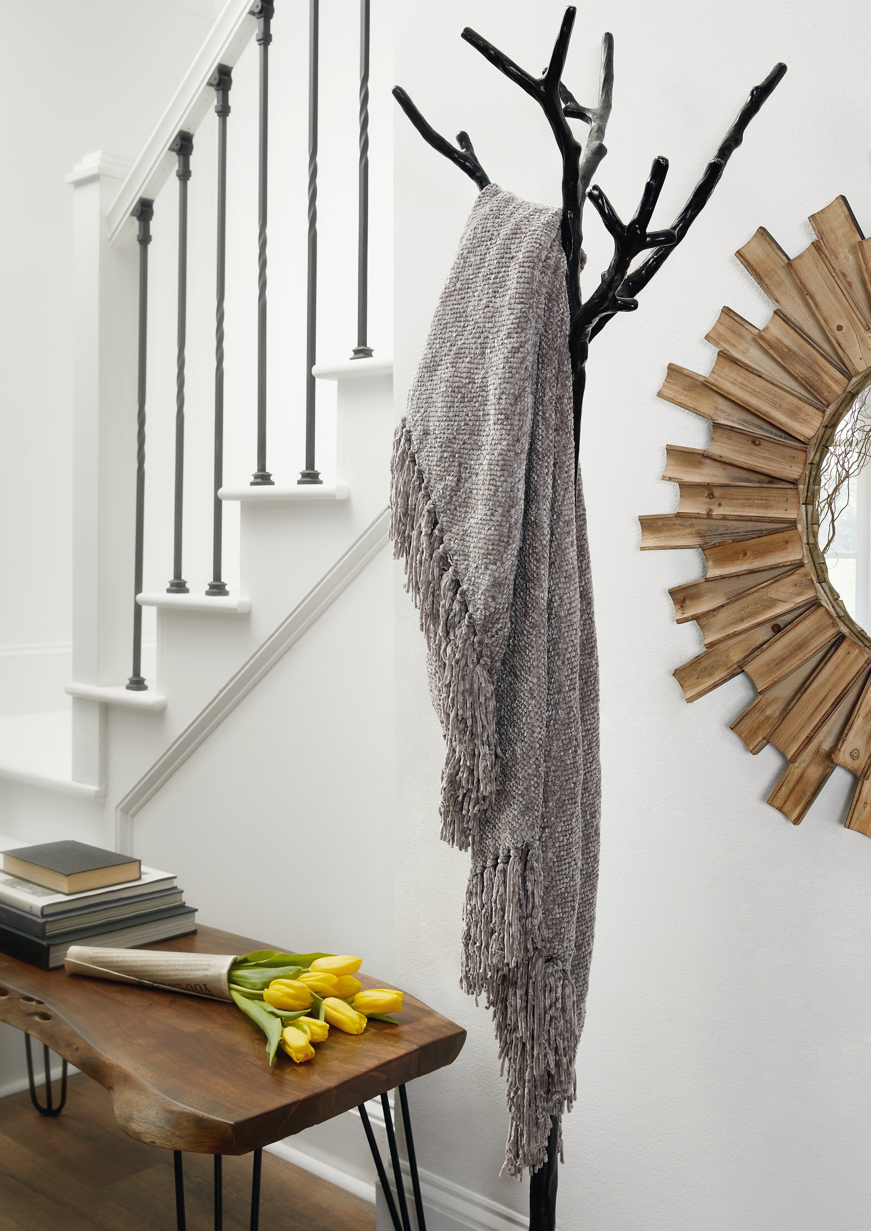 Warmstead Furniture - Ashley Furniture - Tamish Throw - Throw / Gray - A1001026T