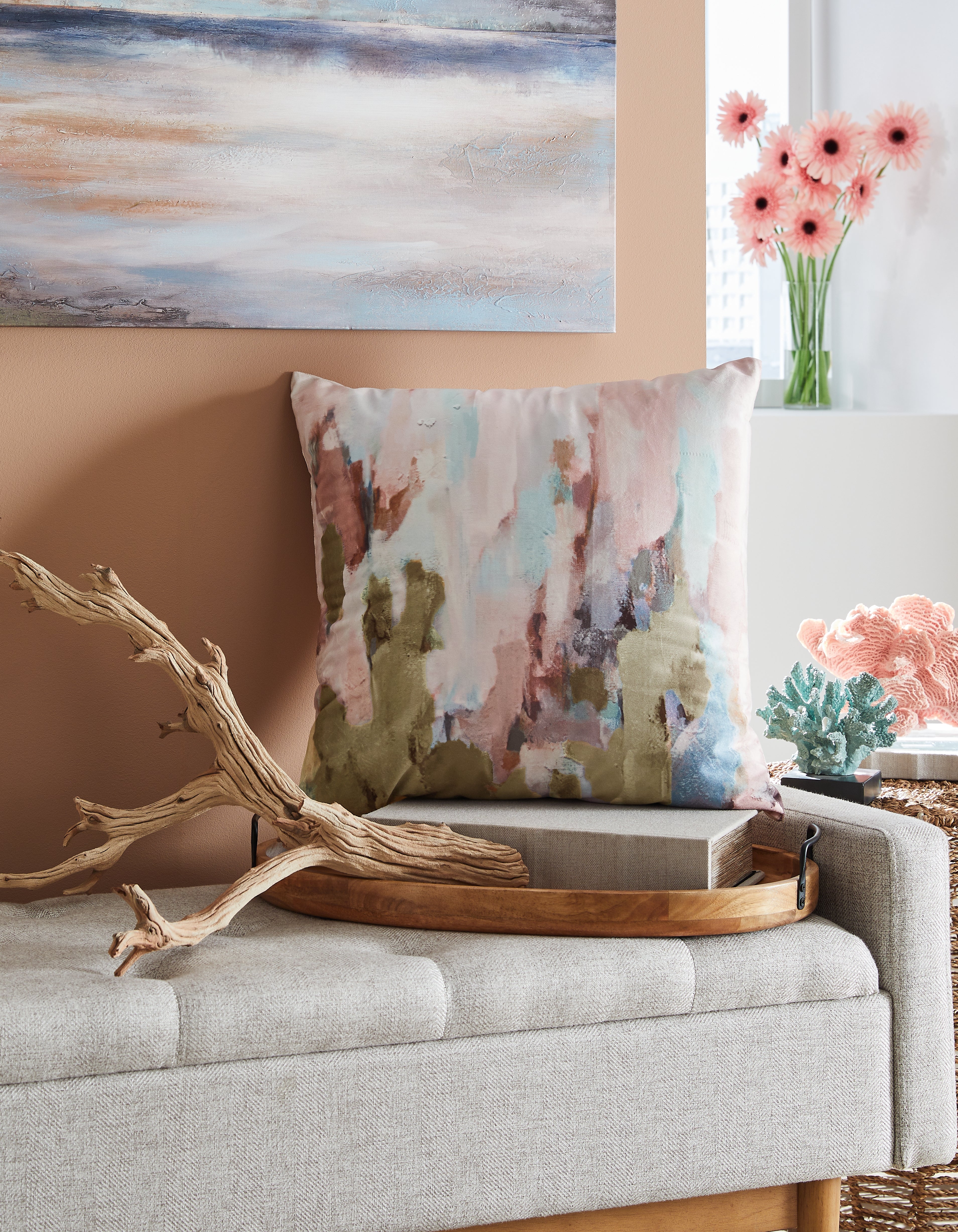 Warmstead Furniture - Ashley Furniture - Lauretwood Pillows - Pillow (4/CS) / Multi - A1001088