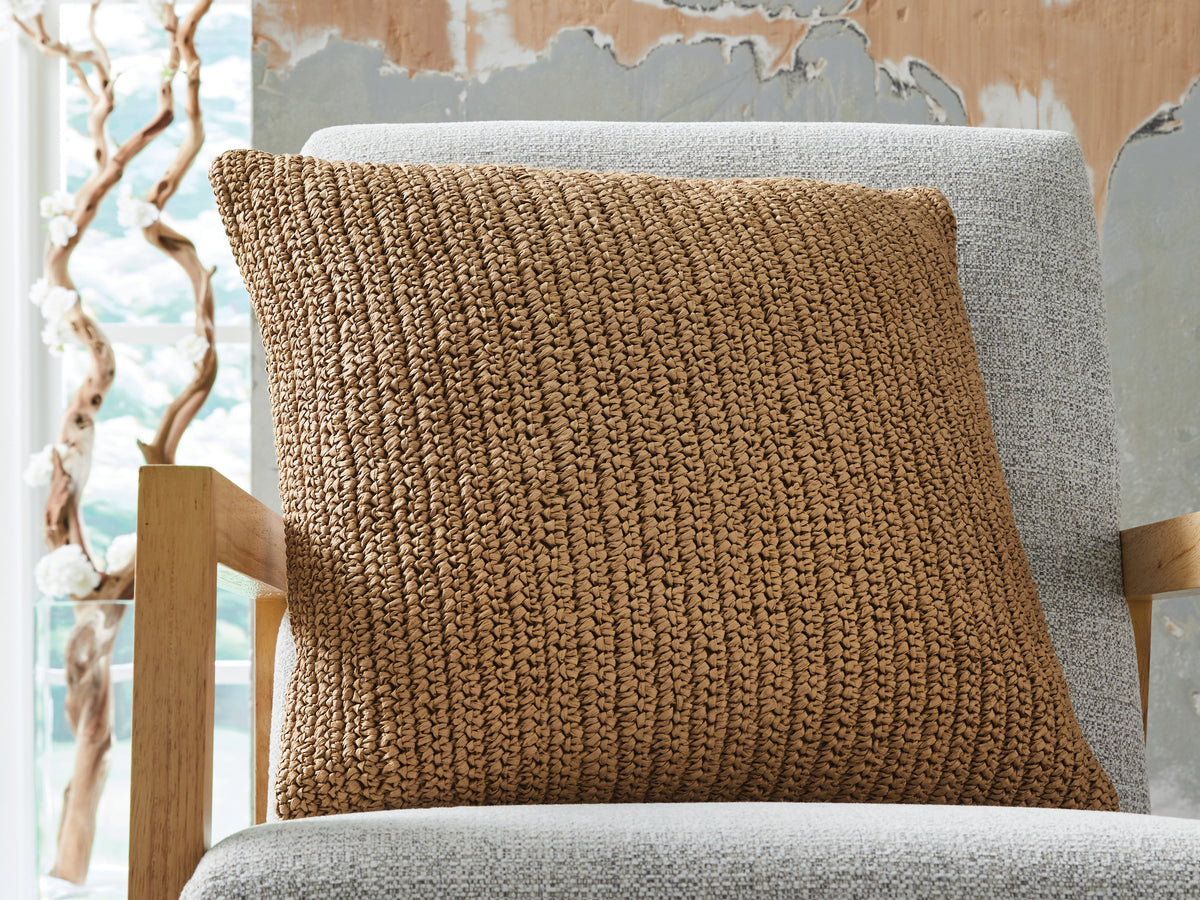 Warmstead Furniture - Ashley Furniture - Habenvale Pillows - Pillow (4/CS) / Tan - A1001120