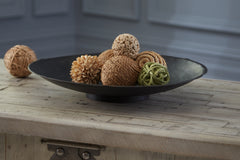 Warmstead Furniture - Ashley Furniture - Moises Bowl - Bowl / Antique Brown - A2000518