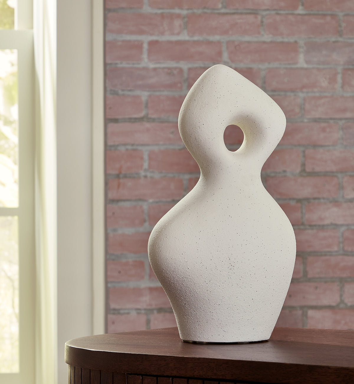 Warmstead Furniture - Ashley Furniture - Arthrow Sculpture - Sculpture / Off White - A2000650