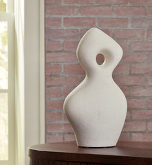 Warmstead Furniture - Ashley Furniture - Arthrow Sculpture - Sculpture / Off White - A2000650