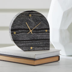 Warmstead Furniture - Ashley Furniture - Janmour Table Clock - Table Clock / Black - A2000661C