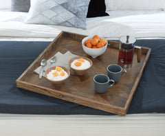Warmstead Furniture - Ashley Furniture - Heddford Tray - Tray / Brown - A2000722