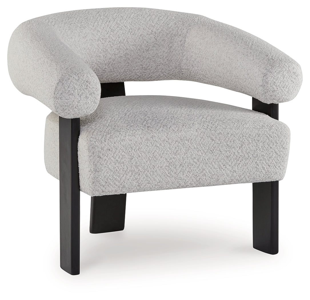 Warmstead Furniture - Ashley Furniture - Dultish Accent Chair - Accent Chair / Snow - A3000668