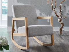 Warmstead Furniture - Ashley Furniture - Wychworth Accent Chair - Accent Chair / Gray/Natural - A3000745