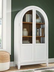 Warmstead Furniture - Ashley Furniture - Dagandale Accent Cabinet - Accent Cabinet / Natural/Black - A4000705
