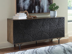 Warmstead Furniture - Ashley Furniture - Lavinmont Accent Cabinet - Accent Cabinet / Multi Brown - A4000710