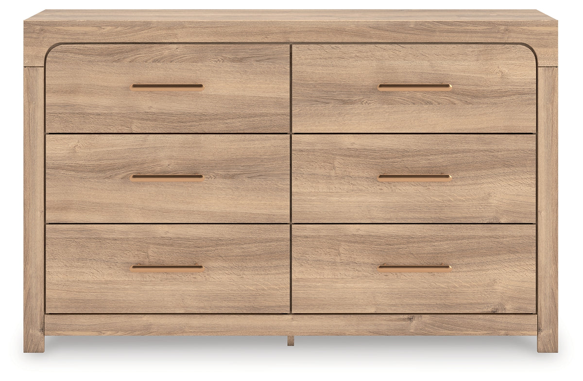Warmstead Furniture - Ashley Furniture - Kinlanni Bedroom - Six Drawer Dresser - PCB1360-31