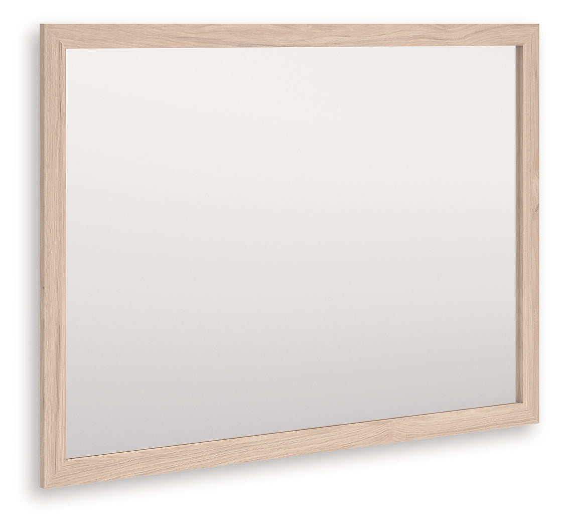 Warmstead Furniture - Ashley Furniture - Arloster Bedroom - Bedroom Mirror / Tan - PCB1566-36
