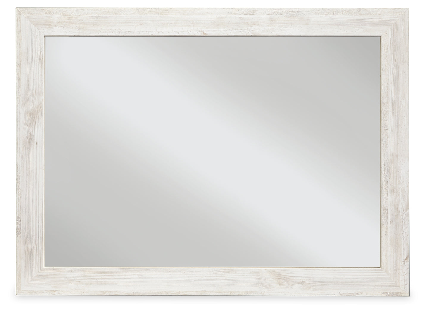 Warmstead Furniture - Ashley Furniture - Paxberry Bedroom - Bedroom Mirror / Whitewash - B181-36