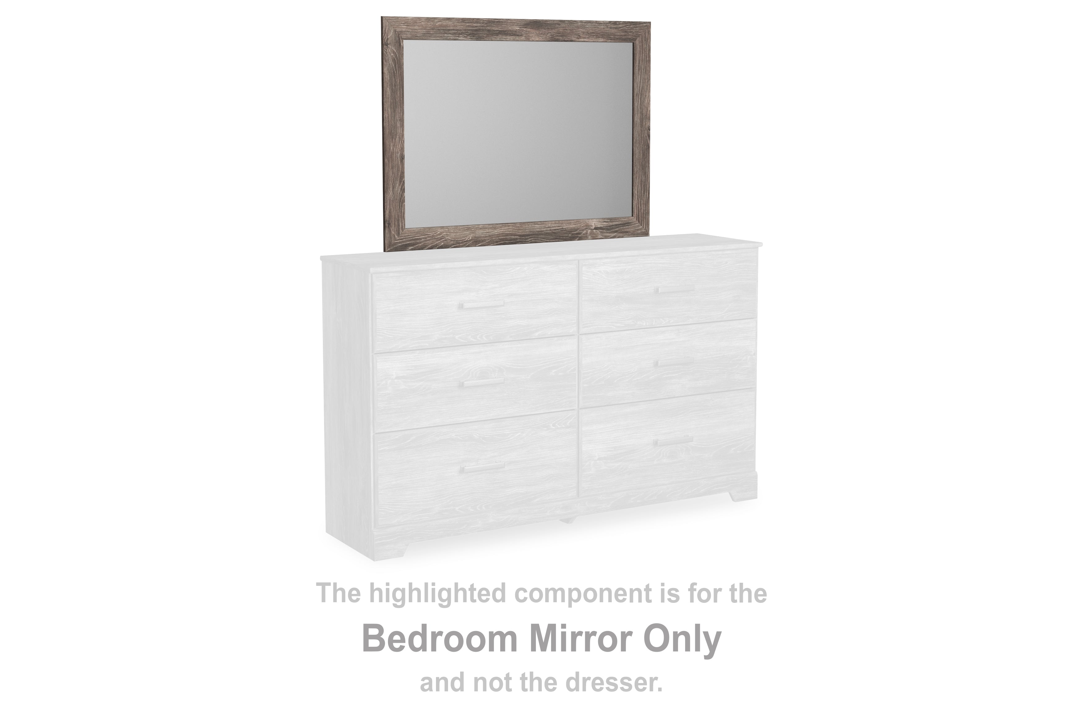 Warmstead Furniture - Ashley Furniture - Ralinksi Bedroom - Bedroom Mirror / Gray - B2587-36