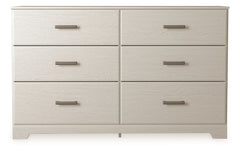 Warmstead Furniture - Ashley Furniture - Stelsie Bedroom - Twin Panel Bed / White - B2588B12