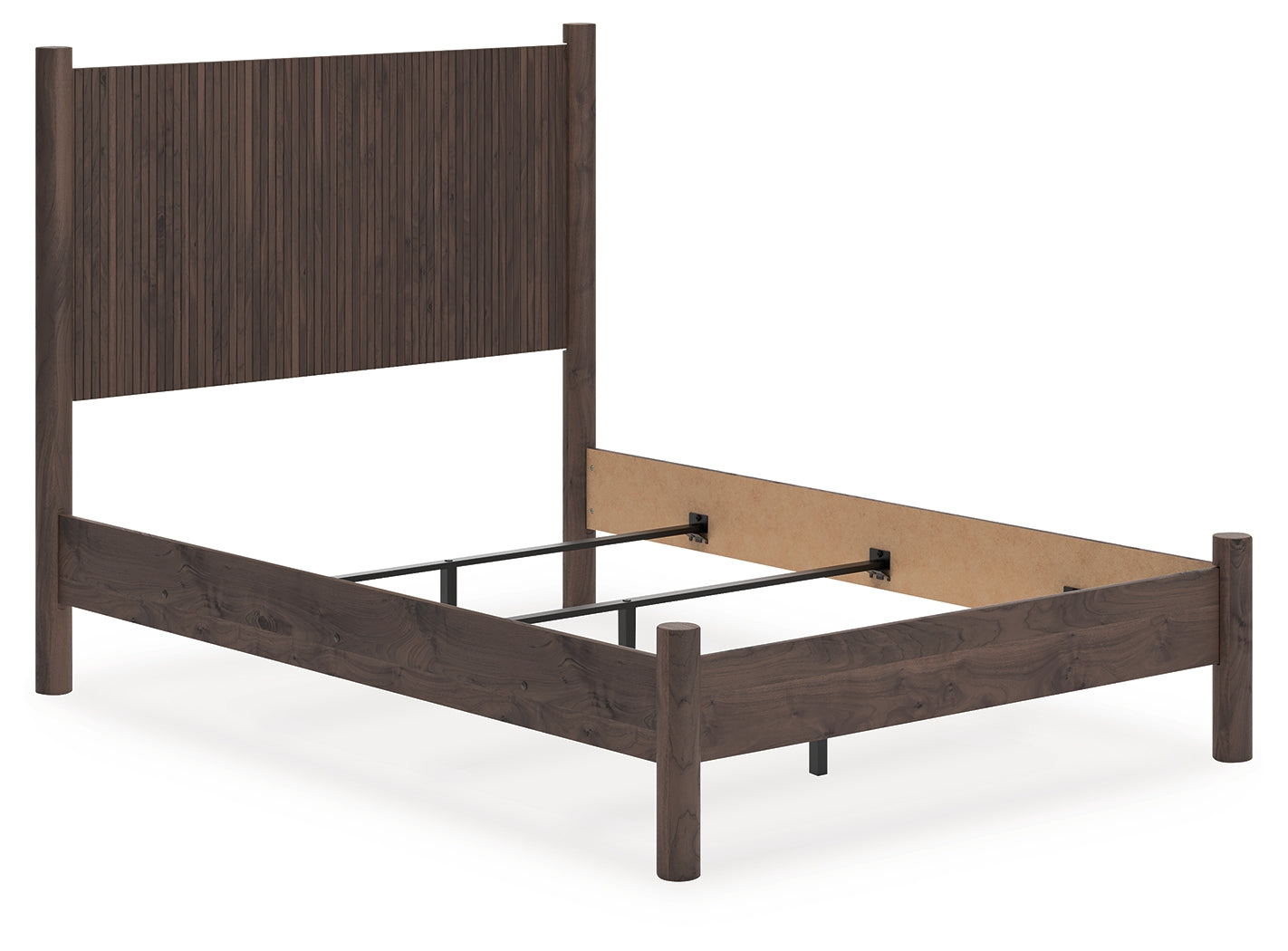 Warmstead Furniture - Ashley Furniture - Pamytta Bedroom - Full Panel Bed / Brown - PCB2614B16