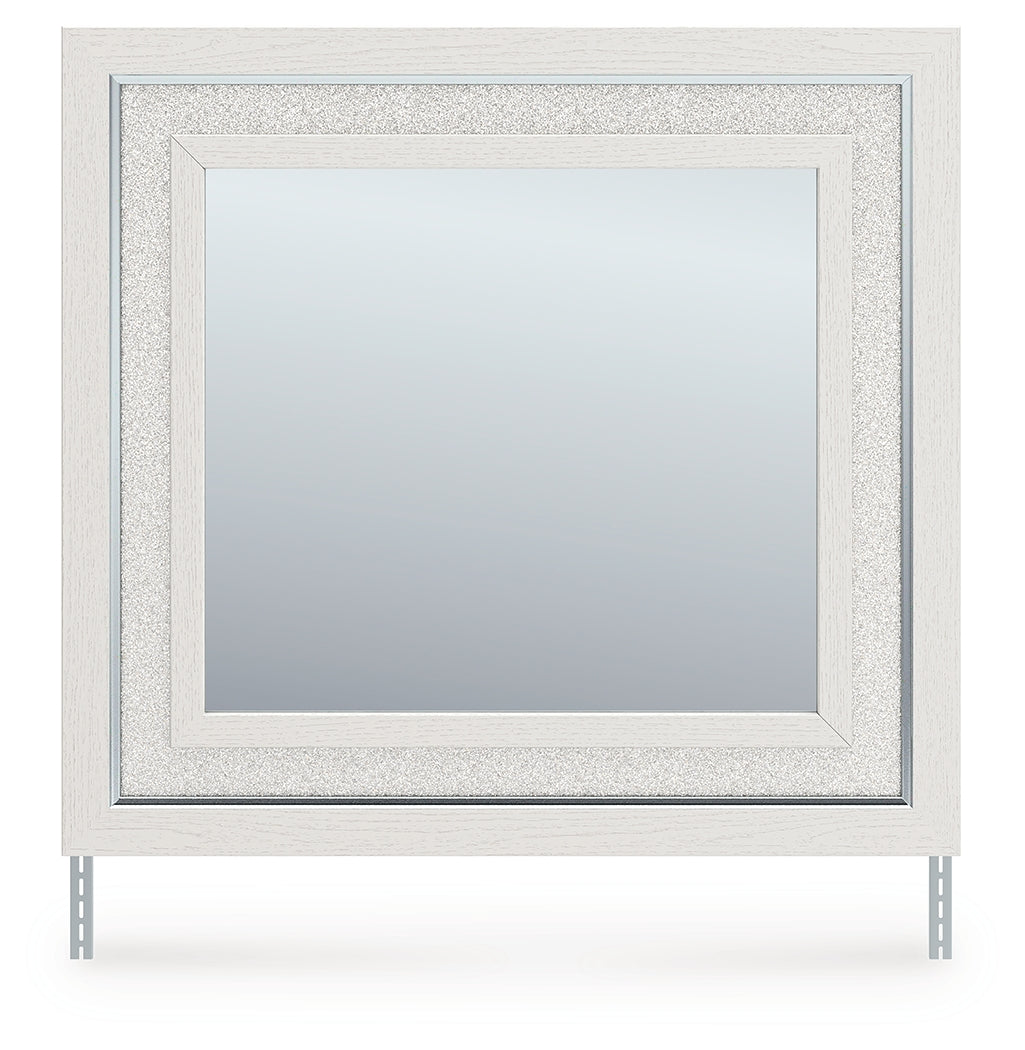 Warmstead Furniture - Ashley Furniture - Zuraleus Bedroom - Bedroom Mirror / White - PCB3381-36