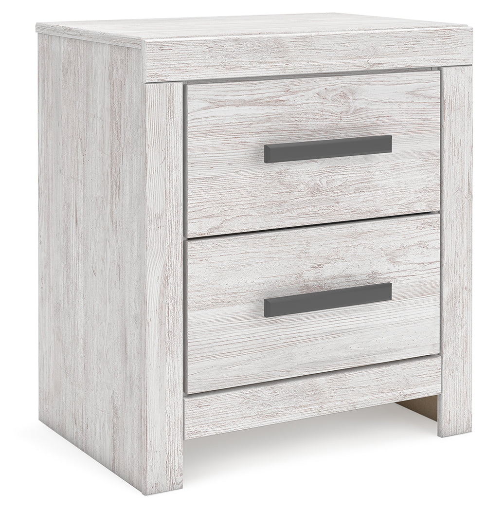 Warmstead Furniture - Ashley Furniture - Cayboni Bedroom - King Panel Bed / Whitewash - B3788B7