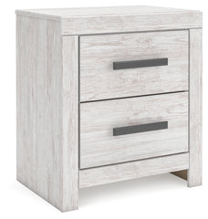 Warmstead Furniture - Ashley Furniture - Cayboni Bedroom - King Panel Bed / Whitewash - B3788B7