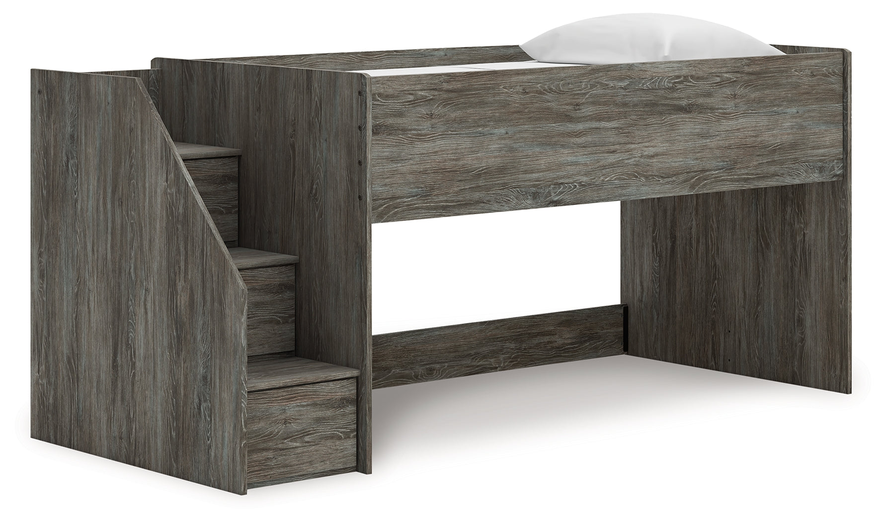 Warmstead Furniture - Ashley Furniture - Frandern Bedroom - Twin Loft Bed / Gray - B4480B12