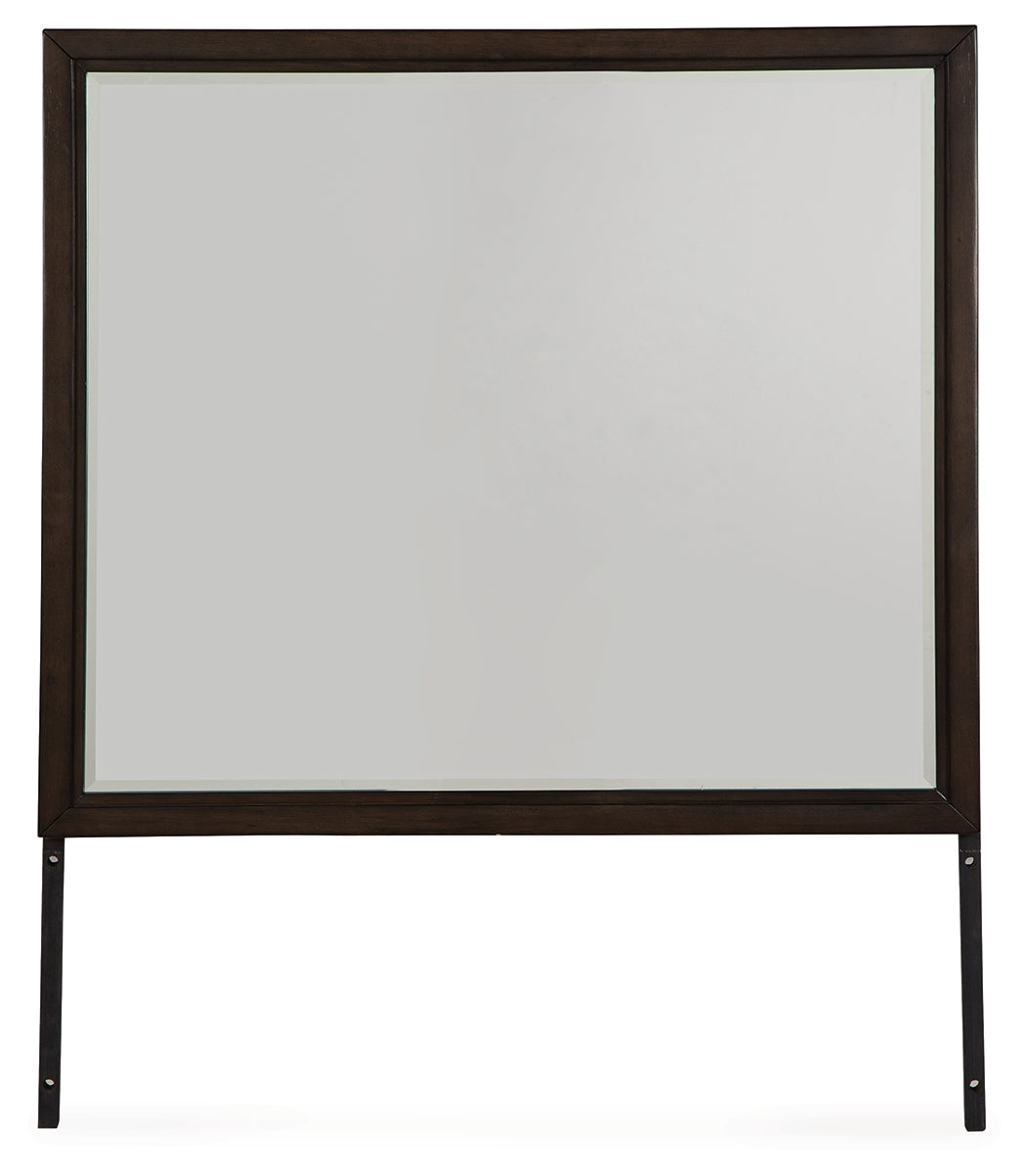 Warmstead Furniture - Ashley Furniture - Neymorton Bedroom - Bedroom Mirror / Dark Grayish Brown - B618-36