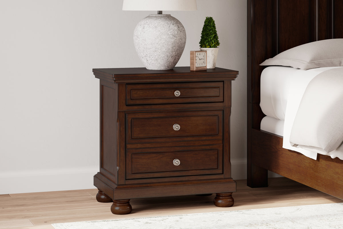 Warmstead Furniture - Ashley Furniture - Porter Bedroom - California King Panel Storage Bed / Rustic Brown - B697B46