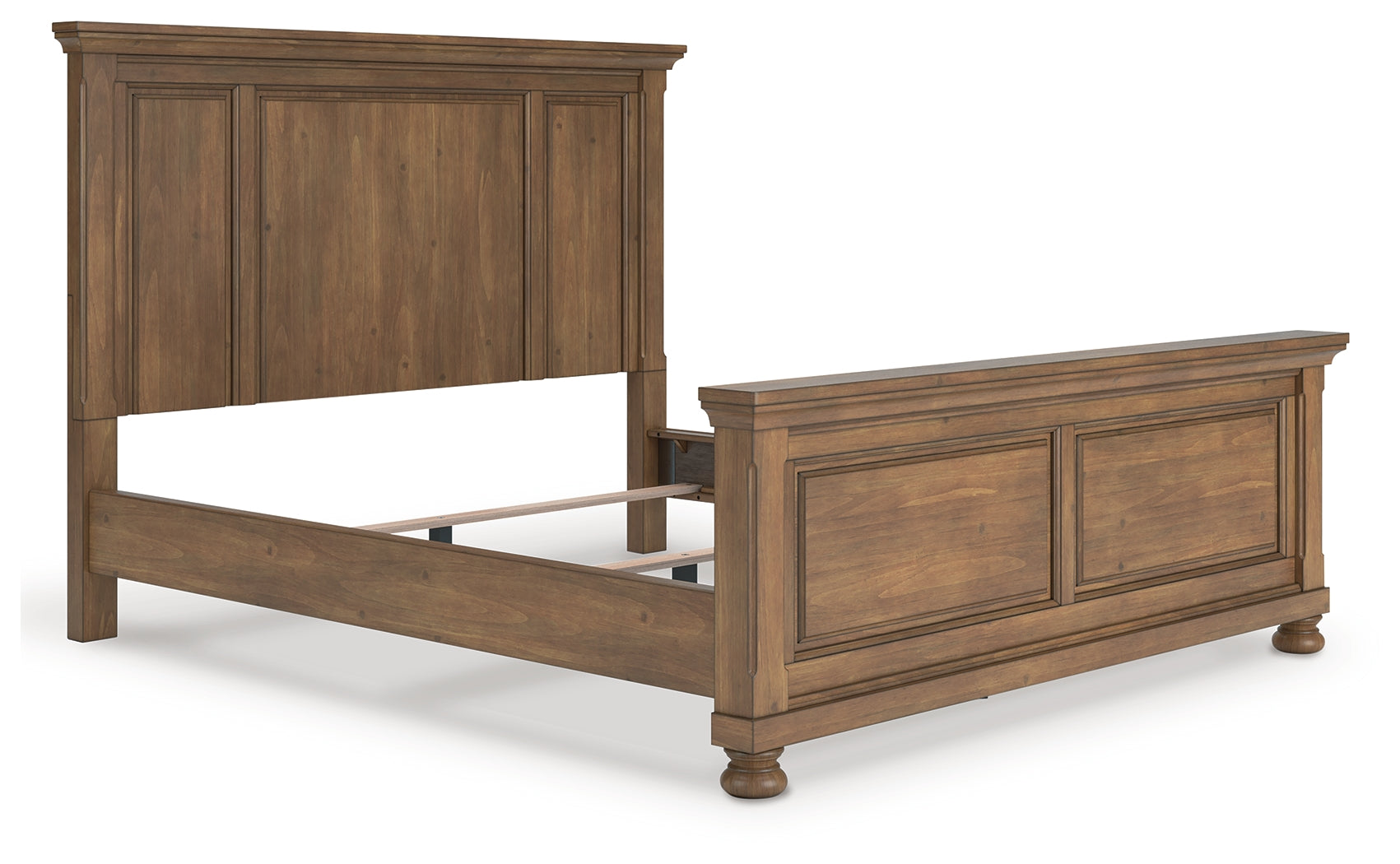 Warmstead Furniture - Ashley Furniture - Feddinger Bedroom - California King Panel Bed / Medium Brown - PCB779B7