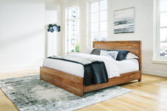 Warmstead Furniture - Ashley Furniture - Dressonni Bedroom - Two Drawer Night Stand / Brown - B790-92