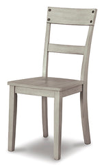 Warmstead Furniture - Ashley Furniture - Loratti Dining Room - Dining Chair (Set of 2) / Gray - D261-01X2