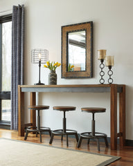 Warmstead Furniture - Ashley Furniture - Torjin Dining Room - Counter Height Stool (Set of 2) / Gray - D440-324X2