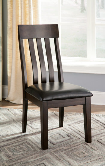 Warmstead Furniture - Ashley Furniture - Haddigan Dining Room - Dining Chair (Set of 2) / Dark Brown - D596-01X2