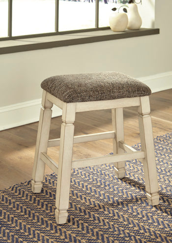 Warmstead Furniture - Ashley Furniture - Bolanburg Dining Room - Counter Height Bar Stool (Set of 2) / Two-tone - D647-024X2