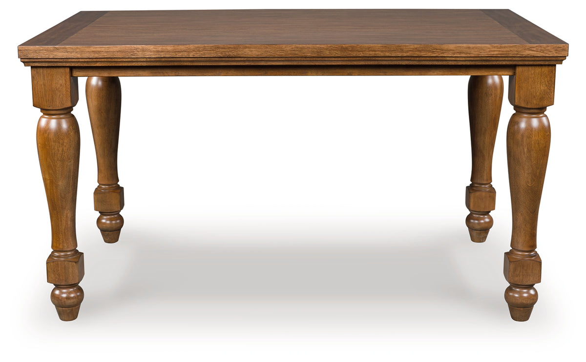 Warmstead Furniture - Ashley Furniture - Greddinton Counter Height Dining Table - RECT Dining Room Counter Table / Brown - PCD824-13