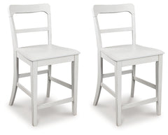 Warmstead Furniture - Ashley Furniture - Greddinton Counter Height Barstool (Set of 2) - Counter Height Barstool (Set of 2) / Multi - PCD824-224X2